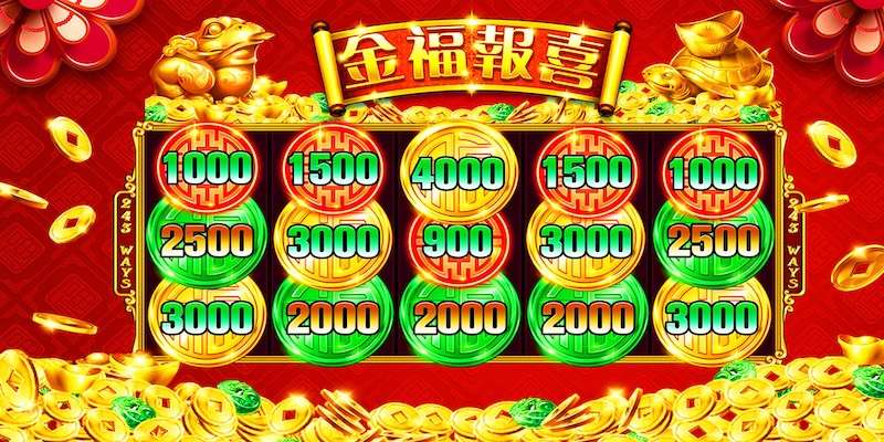 Chọn mức cược cây tài phú I9BET và tiến hành bấm quay hũ